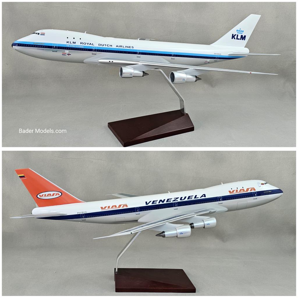 KLM/Viasa - B747-200 - (1:50)